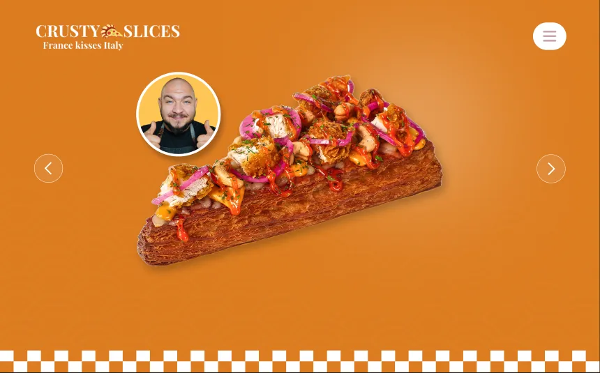 crusty-slices.com home page