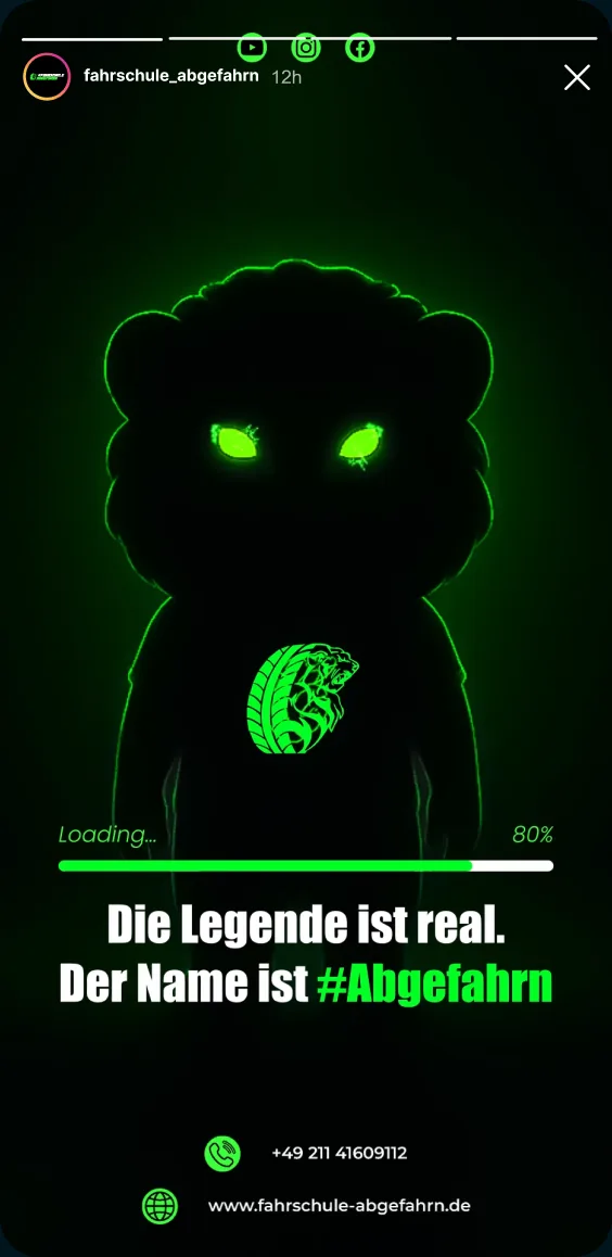 Story: The legend is real. The name is #Abgefahrn